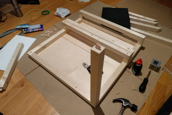 Prototype making - woodwork